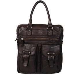 WILSONS LEATHER COW MADRAS LEATHER BAG